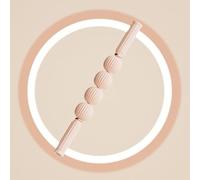 TFCIOD Flexible Muscle Massage Roller, 360° Anti-Cellulite Massager, Deep Gua Sha Body Massage, Anti-Cellulite Roller for Back, Calves, Waist, Abdomen, Neck (Rose-B)