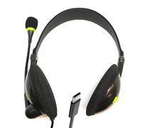 TFD Supplies Wholesale Bulk 5 Pack Stereo USB C Headphones with Microphone