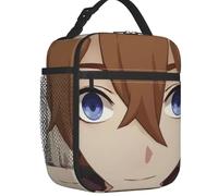 TFDGDGH Genshin Impact Klee Insulated Lunch Bags for Camping Travel Anime Game Waterproof Cooler Thermal Bento Box Women Kids