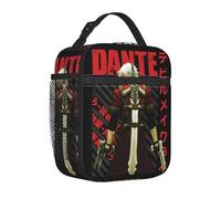 TFDGDGH Insulated Lunch Tote Bag Game DMC Devil May Cry Dante Sparda Merch Storage Food Box New Cooler Thermal Lunch Box for School