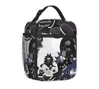 TFDGDGH Miss Circle Thermal Insulated Lunch Bag for School Fundamental Paper Education Reusable Food Bag Cooler Thermal Lunch Boxes