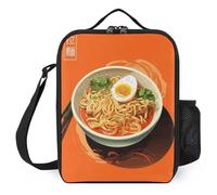 TFDGDGH Ramen Japanese Food_2 Sac Isotherme A Repas Printed Lunch Bag with Cooler Children's Cooler Bag Insulation Lunch Box Bag
