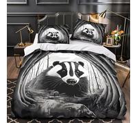 TFEDACVSS Badger in Tunnel Quilt Cover 3D Design Printed Machine Washable 3 Pcs Bedding Set Zipper Duvet Cover Ultra Soft Hypoallergenic for Kids Adults Women Teens Youth King（220x240cm）
