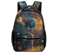 TFEDACVSS Cosmic Planet GalaxyDaypack PSchool Backpack for Cute Backpack School Bag, Plain Backpack for Eenage Lots Pockets Trip with Side PocketsOne Size