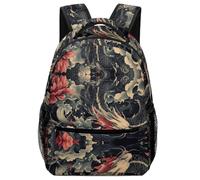 TFEDACVSS Dragon Fantasy ArtDaypack PSchool Backpack ForFantasy Creature Cute Backpack School Bag, Plain Backpack for Eenage Fashion Casual Travel with Side PocketsOne Size