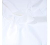 TFG 100% Cotton Fabric White Colour Excellent Finish Dressmaking Quilting 112cm Wide Great Density High Quality Dying Material (1 Metre)
