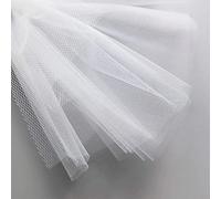 TFG 3 Metre Length Tulle Fabric Dress Net Mesh Material Veil Tutu 150cm Wide Wedding Birthday Parties Dressmaking Dancewear Bridal Decoration Crafts…