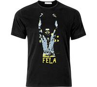 TFHsedftr3 jianxi Fela Kuti Iconic Afrobeat T Shirt Black Black 3XL