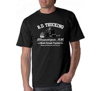 TFHsedftr3 Rd Trucking Convoy Vintage Outlaw Trucker T Shirt Black S