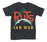 TFHsedftr3 The Ruts Jah War Mens Graphic T Shirt Black XL