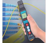 TFI-45 Optical Fiber Identifier, Built-in OPM VFL LED Fiber Detector, Fiber Traffic Identifier OFI, Fiber Optic Cable Tester(One Unit)