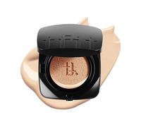 TFIT layering Fit Glow Cushion EX - SPF 50+ / P Glow Finish, Lightweight, Natural Coverage, Korean Makeup (W01 Vanilla, 12g)