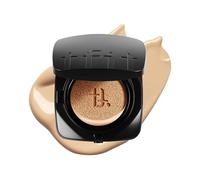 TFIT layering Fit Glow Cushion EX - SPF 50+ / PA++++, Glow Finish, Lightweight, Natural Coverage, Korean Makeup (W02 Almond butter, 12g)