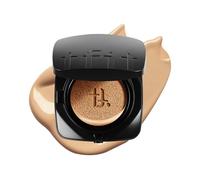 TFIT layering Fit Glow Cushion EX - SPF 50+ / P Glow Finish, Lightweight, Natural Coverage, Korean Makeup, W04 Buff, 0.52 Oz.
