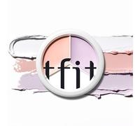 TFIT Multi-Use Pot Concealer - Triple Palette | High-Pigmented, Full Coverage & Crease-Proof | Korean Concealer for Dark Circles, Redness & Blemishes (B01 Corrector, 15g)