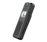 TFixol 1080P Body Camera with Audio and Video Wearable Webcam 180 Rotatable Lens Back Clip for Law Enforcement Delivery Personal Traveling