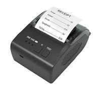 TFixol 58mm Portable Thermal Receipt Pr USB & BT Connection 2 inches Wirel Pr High with 1 Roll Paper Inside Compatible with iOS Android Windows for Restaura Sales Retail Shop Black B-1