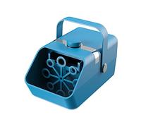 TFixol Bubble Automatic Bubble Blower Bubble Maker Portable 2 s for Parties Weddings Birthdays Indoor Use Blue