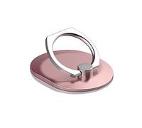 TFixol Cell Phone Ring Holder Stand Reusable Universal Finger Ring Kickstand w/Adhesiveness/360°Rotation/180°Flip phone Rose