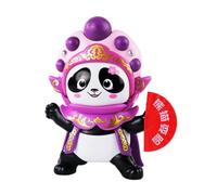 TFixol Sichuan Opera Face-Changing Panda Doll Cultural Interactive Toy Ornament Exquisite with Intangible Heritage Charm
