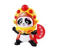 TFixol Sichuan Opera Face-Changing Panda Doll Interactive Toy Cultural Ornament Exquisite with Intangible Heritage Charm