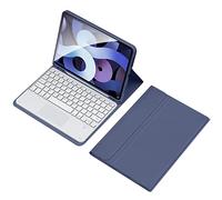 TFixol Wirel BT Keyboard USB Keypad with PU ing Case for Tablet Compatible with A 4 10.9in/ Air5 10.9in/ Pro 11in(2018)/ 11in(2020)/ 11in(2021)/ 11in(2022) Purple model