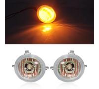 Tfkkaw 1 Pair For Mazda RX-8 For MPV 6 5 3 2 CX-7 CX-5 CX-9 MX-5 For Miata Car LED Fog Lamp Assembly Headlight White Yellow Accessories 12V Rear Tail Light Lamp(LED Amber)