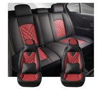 Tfkkaw For A4 B6 B8 B7 For A7 For Q3 Q2L For Q5 For A6 For Avant 4F For C5 For C6 C7 For A3 8P Car Seat Covers Car Seat Cover Sets(Luxury-Black Red)