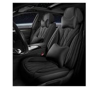 Tfkkaw For A6 For Avant 4F For C5 For C6 C7 For A4 B6 B8 B7 For Q7 4L For A7 For Q3 Q2L For Q5 Car Seat Covers Car Seat Cover Sets(Luxury-Black)