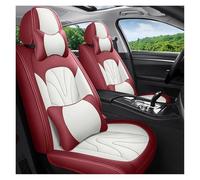Tfkkaw For Chrysler All Models 300C 200 For Grand For Voyager For Pacifica Full Coverage Car Seat Cover Car Seat Cover Sets(Red White 5 Seat-B)