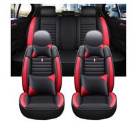 Tfkkaw For Chrysler All Models 300C 200 For Grand For Voyager For Pacifica Full Coverage Car Seat Cover Car Seat Cover Sets(Black Red 5 seat-B)