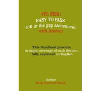 TFL SERU EASY TO PASS FILL IN THE GAP ASSESSMENT WITH ANSWER