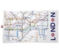 GWCC TFL6101 Licensed London Underground Tube Map Print Tea Towel