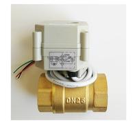 TFM25-B2-C New 2 Way Brass 1'' Moldulating Valve DC9V-24V 0-5V 0-10V or 4-20mA 5 Wires for Water Proportional Control(Bsp,Output 4-20MA-4MA to 20MA)