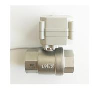 TFM25-S2-C Proportional Valve 2 Way Brass 1'' DN25 0-5V 0-10V 4-20mA Regulating Valve DC9-24V 5 Wires for HVAC Water Control(Bsp,Output PWM-4MA to 20MA)