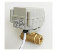 TFM8-B2-C 2 Way Brass 1/4'' DN8 DC12V DC24V Proportional Valve Signal 0-5V 0-10V or 4-20mA for Water Modulating Control(Bsp,Output 4-20MA-0V to 5V)