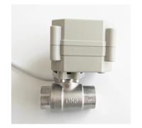 TFM8-S2-C Stainless Steel 1/4'' DN8 Proportional Valve 0-5V 0-10V or 4-20mA Power Supply DC12V DC24V for Water Application(Output Pwm-4ma to 20ma,NPT)