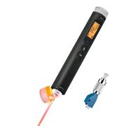 TFN 3-in-1 Fiber Optic Tester, 30KM Visual Fault Locator, Optical Power Meter with LCD Display and LED Light, Includes FC Male to LC Female Adapter for LC/FC/SC/ST