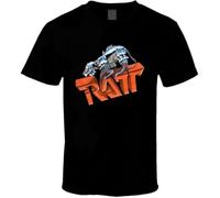 TFRDE2345 RATT 80S Metal T Shirt Black