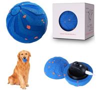 TfruKiet Smart Interactive Dog Toys - Automatic Moving Bouncing & Rotating Dog Ball with E-TPU Material, New Electric Dog Toy USB-C Rechargeable, Active Rolling Balls for Medium-Large Dogs(Blue)