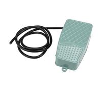 TFS-2 Aluminium Green Case 1m Cable Silver Contact Treadle Pedal Switch 1Pcs