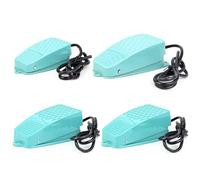 TFS-2 TFS-3 TFS-101 TFS-105 EKW5A-B Foot Pedal Switch 1NO 1NC Contact 250V 10A Momentary 1M Wire 1Pcs(TFS-101 Plastic Case)