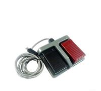 TFS65 Red and Black Dual Foot Switch Pedal for Gaming Efficiency and Equipment Management (D)