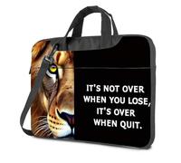 TFSW 16 Inch Laptop Case Never Quit: The Lion'S Message Of Perseverance Laptop Bag Computer Backpack For Men Computer Cases For Lapto(29x40cm)