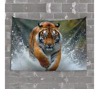 TFSW Bar Decor For Home Robin On An Open Book With Berries Tapestry Room Decorations Wall Tapestry(75X100CM)