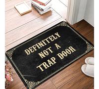 TFSW Beer Decor Definitely Not A Trap Door Rug Funny Bathroom Decor Friends Door Mat(65X90CM)