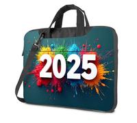TFSW Black Bag 2025: A Year Of Colorful Beginnings Laptop Bag 17 Inch Laptop Backpack Laptop Sleeve(29x40cm)