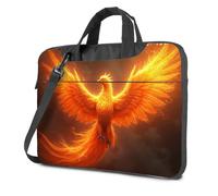 TFSW Black Bag Phoenix Rising: A Fiery Legend Reborn Laptop Bag Laptop Case 16 Inch Computer Backpack For Men(29x40cm)