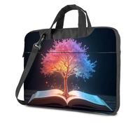 TFSW Computer Cases For Laptops Tree Of Knowledge: Illuminating The Pages Laptop Bag Laptop Travel Backpack 16 Inch Laptop Case(29x38cm)