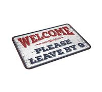 TFSW Fall Door Rug Welcome Please Leave By 9 Mat Doormat Funny Inside Door Mats For Front Door(65X90CM)